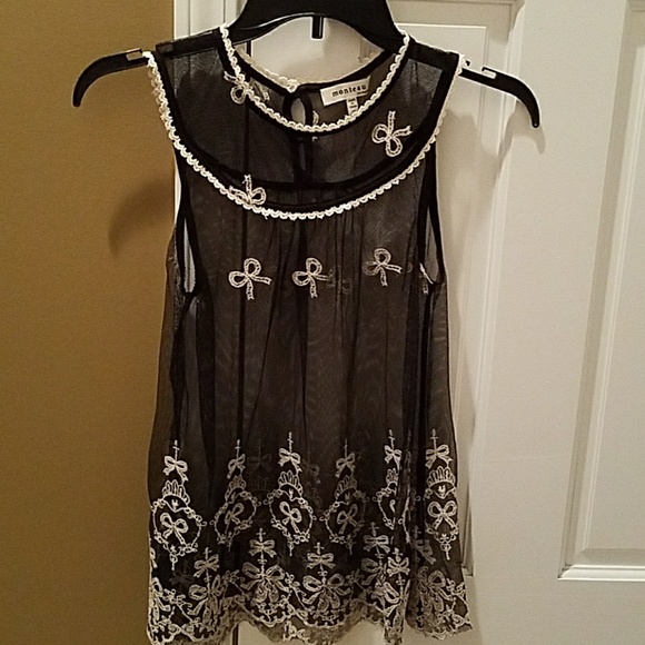 Monteau Sheer Tank - Picture 1 of 4